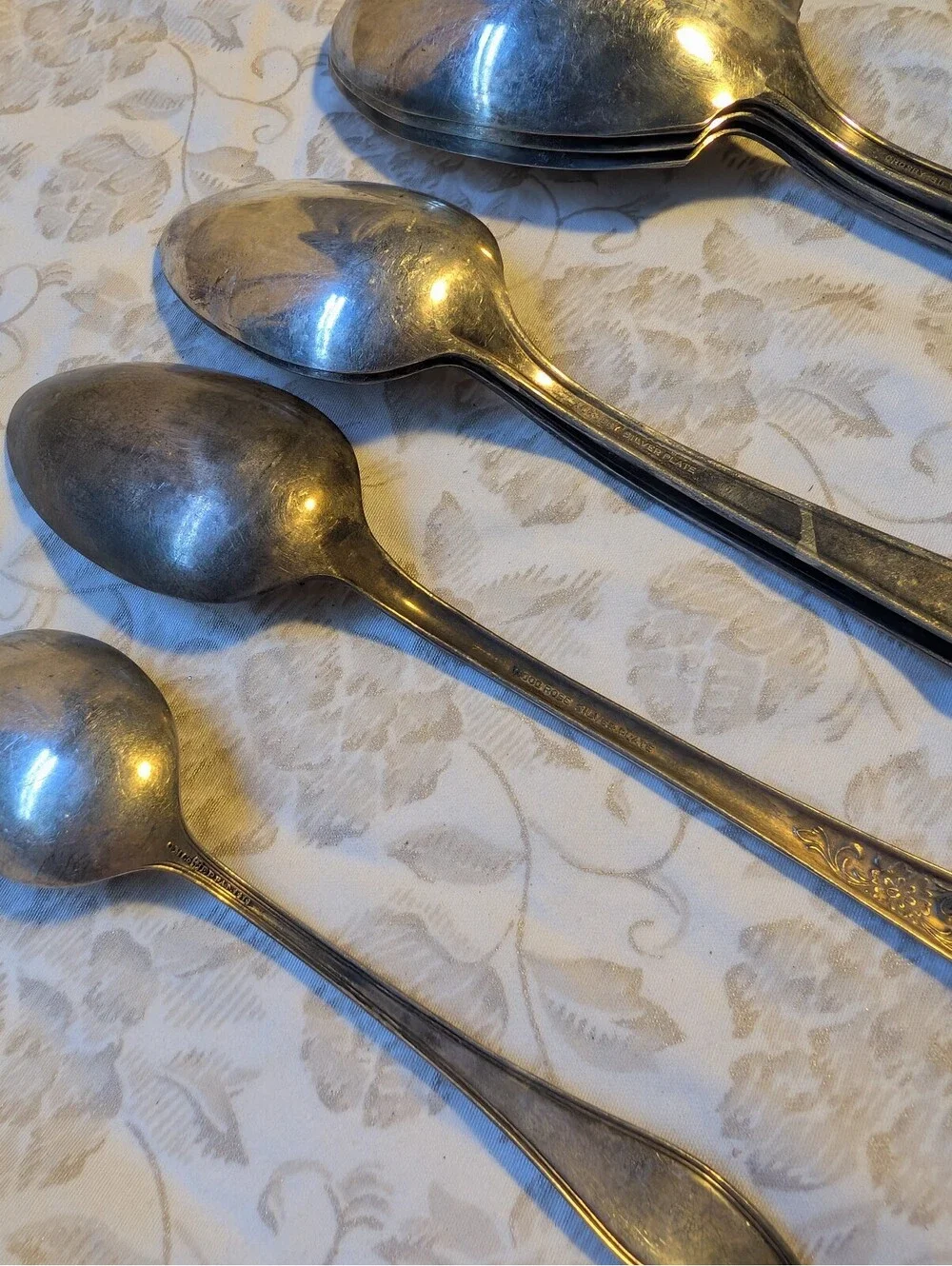 Vintage Reed & Barton etc Silverplate Spoons lot  - Assorted Sizes and Patterns